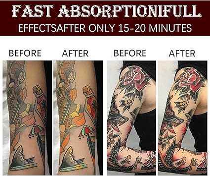 ONELUX Tattoo Aftercare Butter Balm Enhances Colors Old New Tattoo Moisturizer Healing Brightener for Color Enhance Natural Organic Tattoo Cream Natural Without Irritation 26oz - Image 3