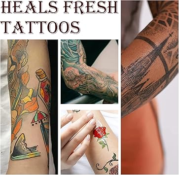 ONELUX Tattoo Aftercare Butter Balm Enhances Colors Old New Tattoo Moisturizer Healing Brightener for Color Enhance Natural Organic Tattoo Cream Natural Without Irritation 26oz - Image 2