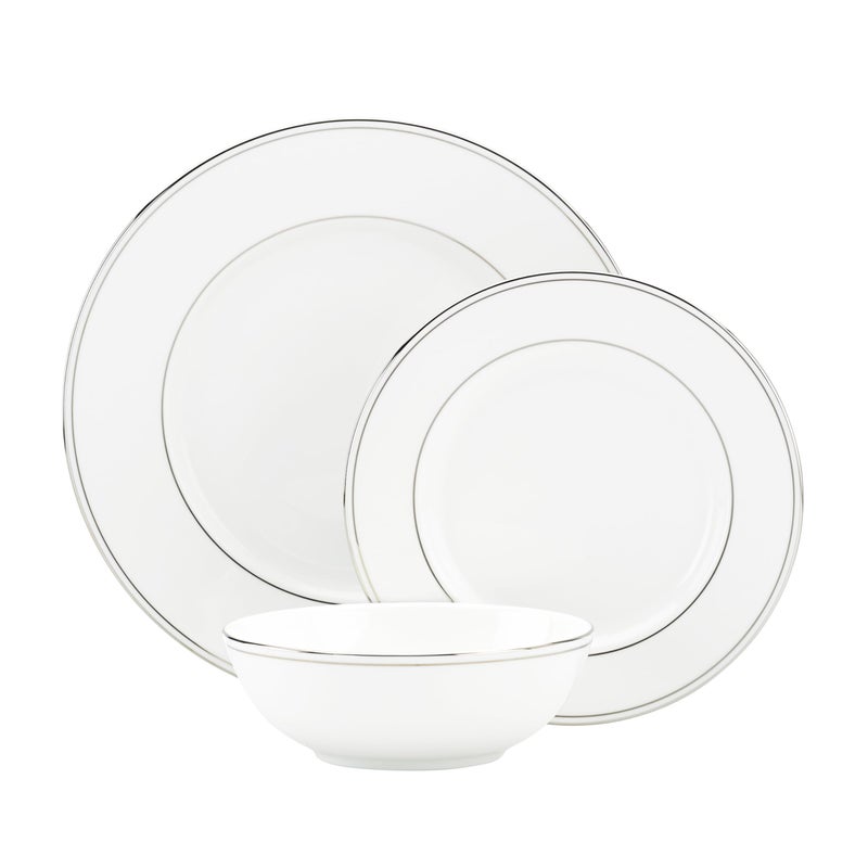 LENOX Lenox 844292 Federal Platinum 3Piece Place Setting 