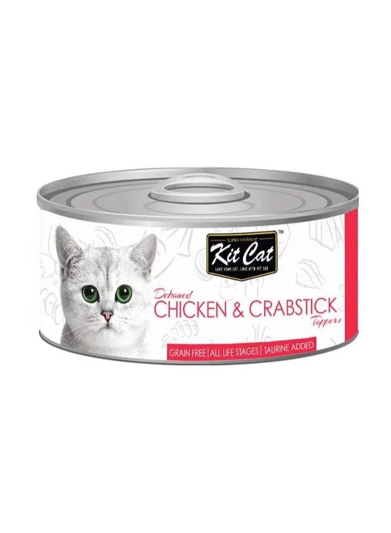 Kit Cat Kit Kat canned chicken and crab sticks - Image 1