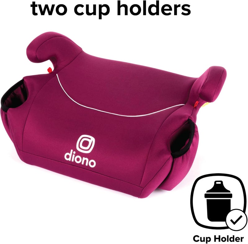 Diono Solana No Latch Single Backless Booster Car Seat - Image 5