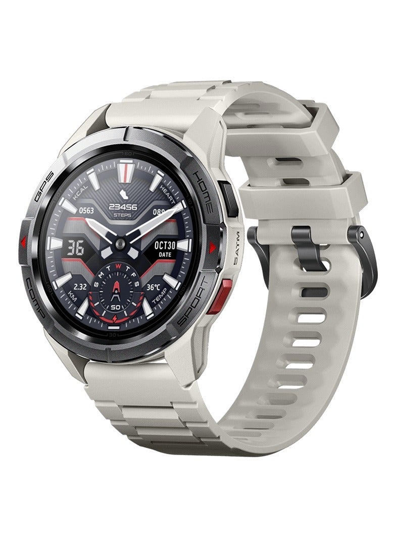 Mibro GS Active Sport Smart Watch 1.3" Amoled 4-PD Heart Rate Monitoring 10-Axis Motion Sensor 5ATM Water Resistances 35 Languages GPS Satellite Positioning,150 Modes 20 Days Bettery Life smartwatch - Image 1