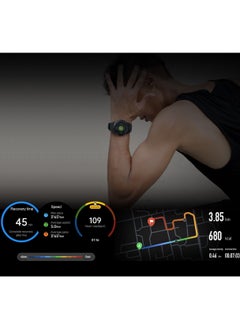 ميبرو ساعة ذكية Mibro GS Active Sport مقاس 1.3 بوصة Amoled 4-PD لمراقبة معدل ضربات القلب مستشعر حركة 10 محاور 5ATM مقاومة للماء GPS لتحديد المواقع عبر الأقمار الصناعية، 150 وضعًا 20 يومًا Bettery Life ساعة ذكية  - Image 2