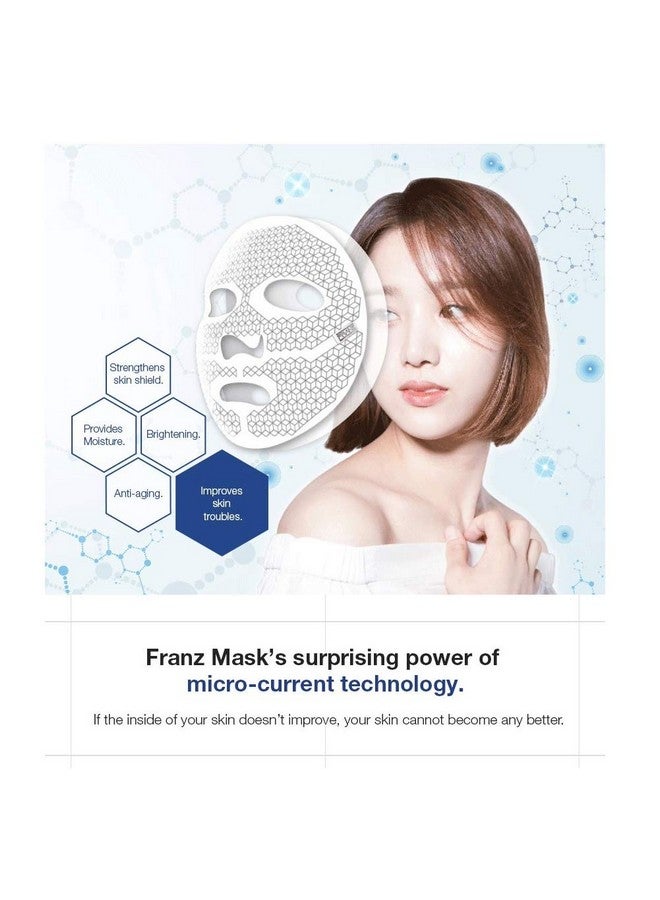 FRANZ Dual Mask Jet 2Ea (Mask 25Ml X2Ea Elixir 3Ml X2Ea) 'Kbeauty' - Image 3