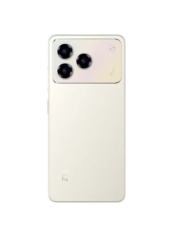 زد تي اي هاتف ZTE Blade A76 ثنائي الشريحة – ذهب رملي – شاشة IPS LCD بحجم 6.75" وتردد 90Hz – 4GB+8GB ذاكرة عشوائية، 128GB تخزين – معالج ثماني النواة بتردد 1.8GHz – كاميرا خلفية مزدوجة بدقة 50MP – بطارية بسعة 5000mAh مع شحن سريع بقوة 22.5W – مقاوم للغبار والماء بمعيار IP54 – نسخة الشرق الأوسط + سماعة ريفر سونغ اللاسلكية - Image 4