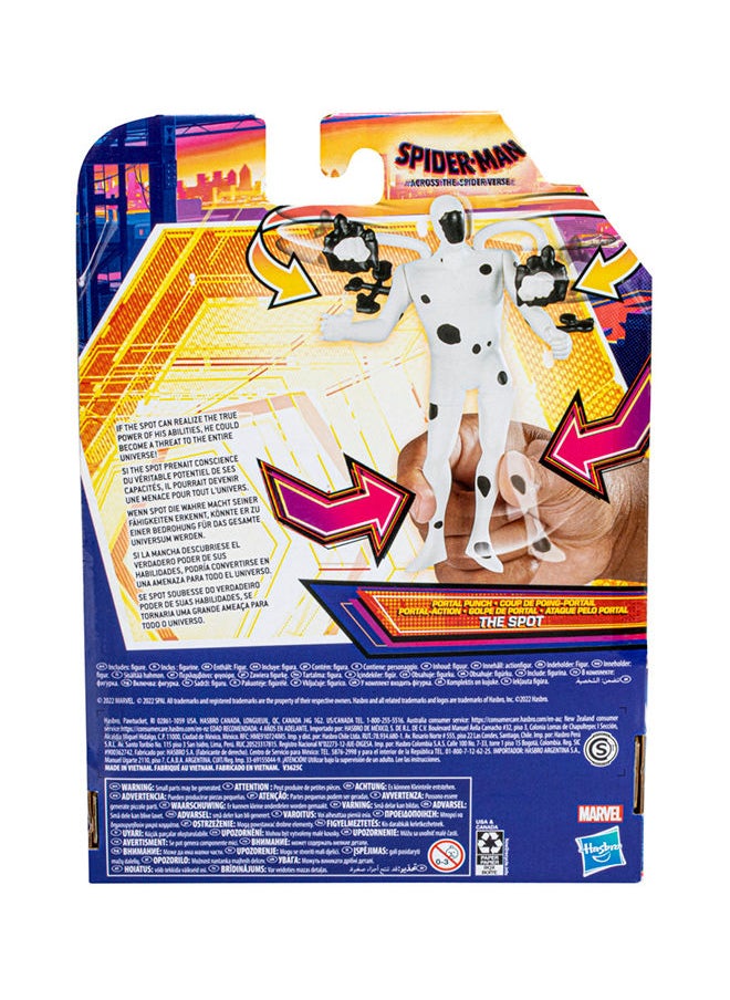 HASBRO - GAMING Marvel Across The Spider-Verse Portal Punch The Spot Toy, 6-Inch-Scale Deluxe Action Figure  - Image 4