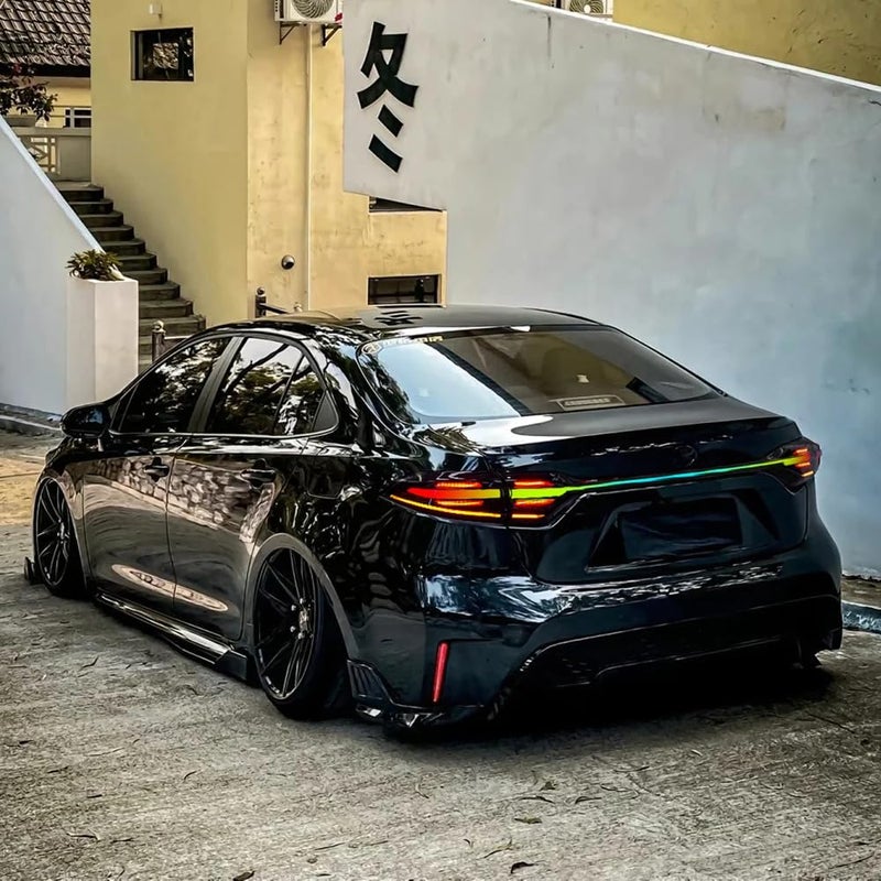 T T-ABC Mods Tail Lights for Toyota Corolla 2020-2024 (Smoke RGB) - Image 5