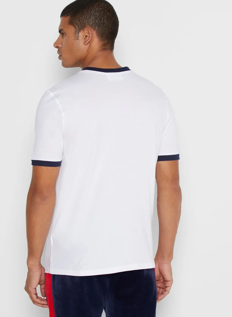 FILA Kelvin Flat Matt Print T-Shirt