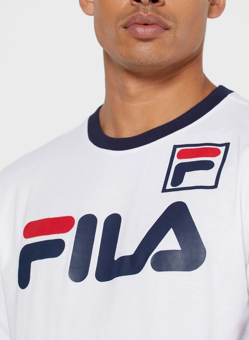FILA Kelvin Flat Matt Print T-Shirt