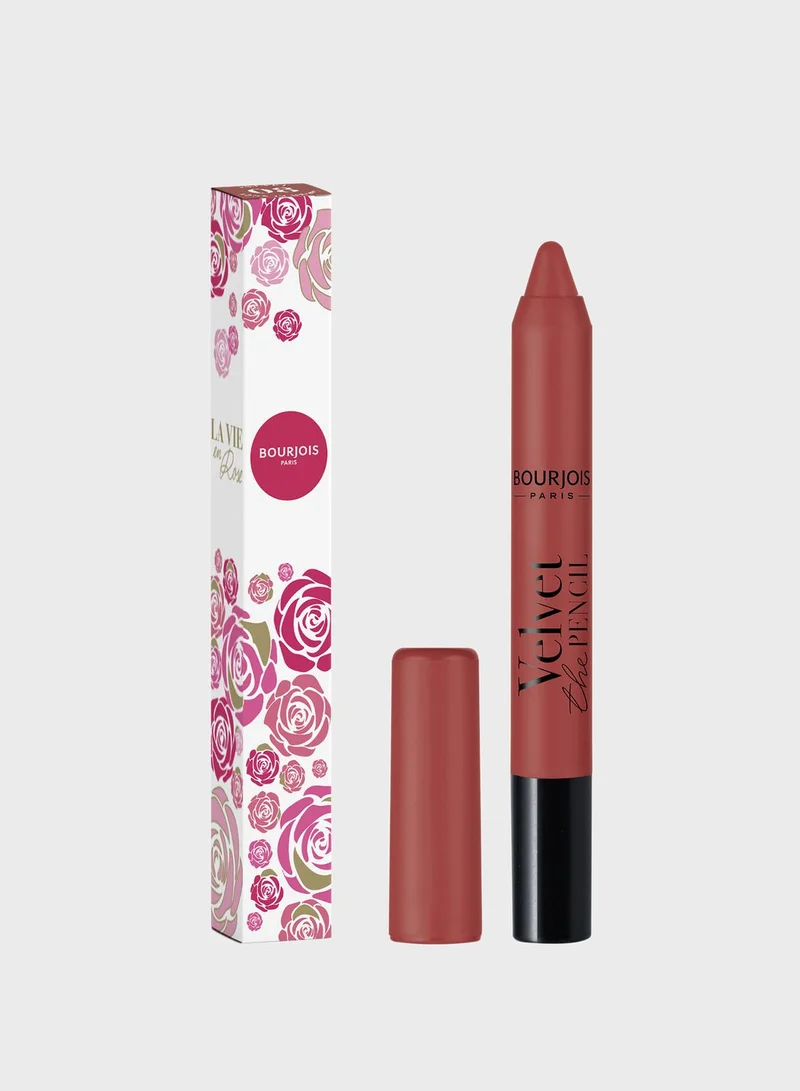BOURJOIS PARIS La Vie En Rose Rouge Velvet Pencil - 08 - Less is Brown