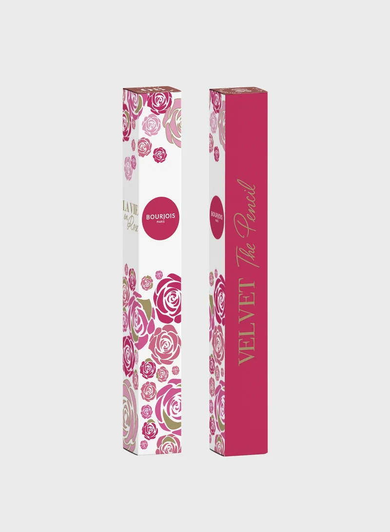 BOURJOIS PARIS La Vie En Rose Rouge Velvet Pencil - 08 - Less is Brown