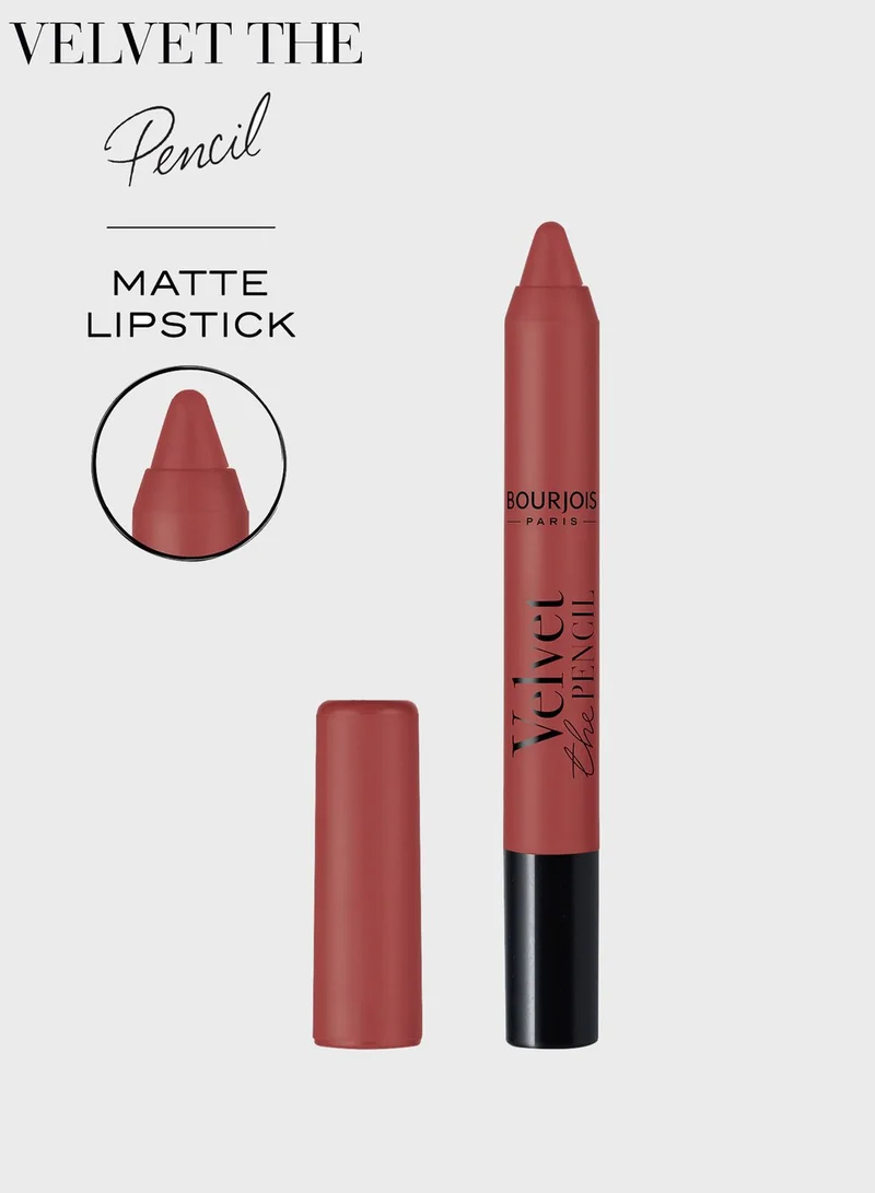 BOURJOIS PARIS La Vie En Rose Rouge Velvet Pencil - 08 - Less is Brown