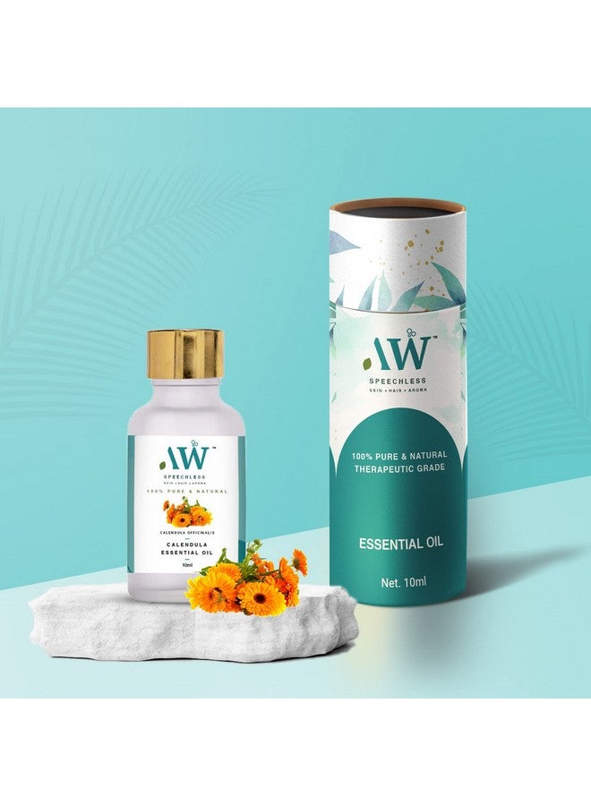 AW_Speechless - Calendula (Calendula Officinalis) Essential Oil - 10ml I THERAPEUTIC GRADE I - Image 3