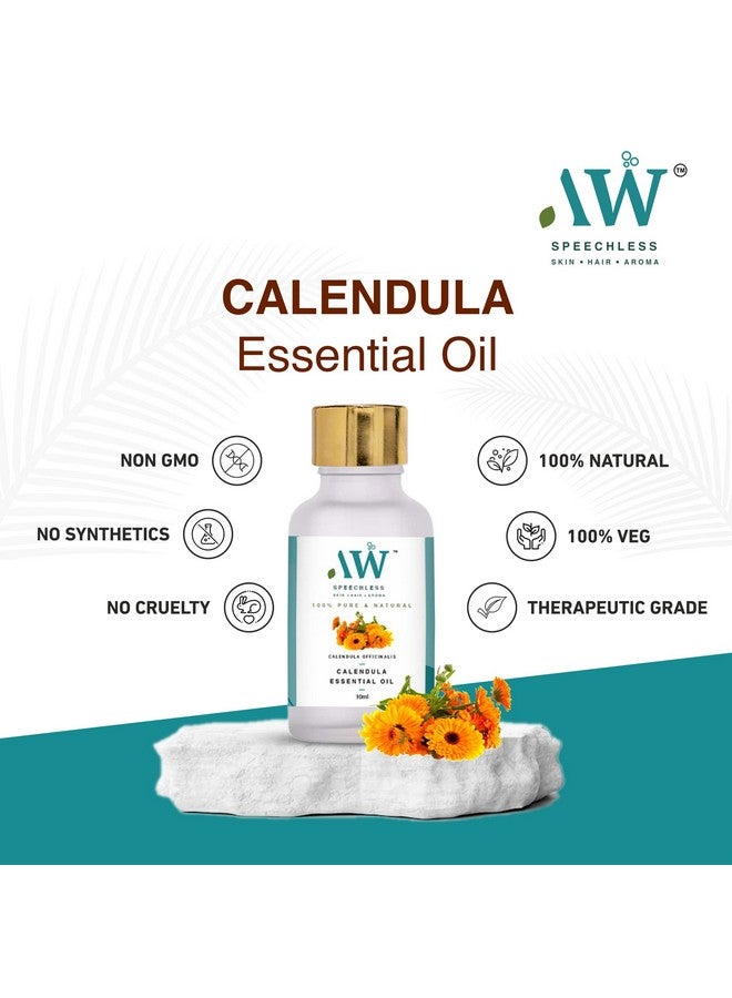 AW_Speechless - Calendula (Calendula Officinalis) Essential Oil - 10ml I THERAPEUTIC GRADE I - Image 2