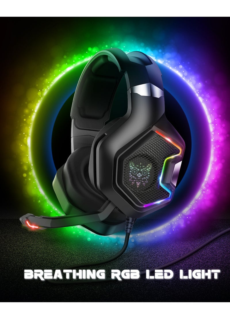 onikuma K10 Pro Wired Stereo Gaming Headset With Microphone - Image 2