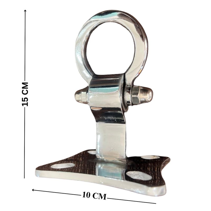 TRENDY CREATION HUB Trendy Creation Hub Stainless Steel Ceiling Hook for Swing Jhula Hammock Punching Bag Heavy Duty Hooks for Hanging Boxing Bag With4 Anchor Bolt Fasteners M 10  - Image 2