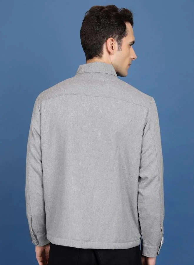 Ketch Collared Tailored Jacket with Pockets by Styli