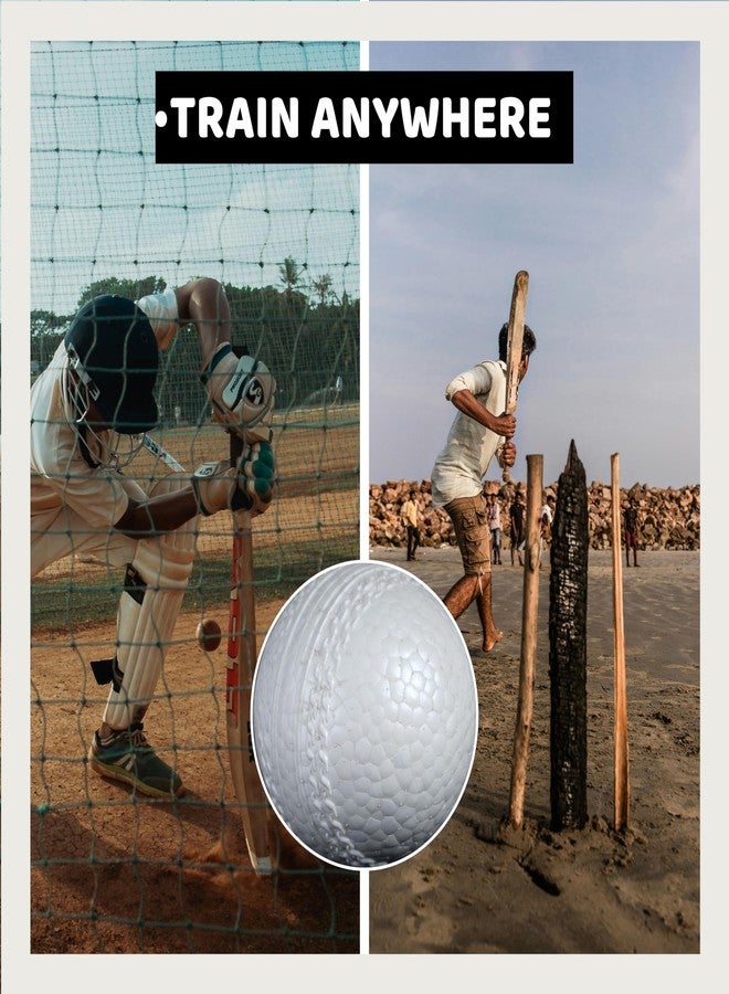TYKA Heavy Gravix Moisture Resistant Cricket Ball 120+ GMS - Eco-Friendly Training Ball | All Weather Durable Performance | True Bounce, Engineered Power (All Levels) Pack of 3 - Image 5