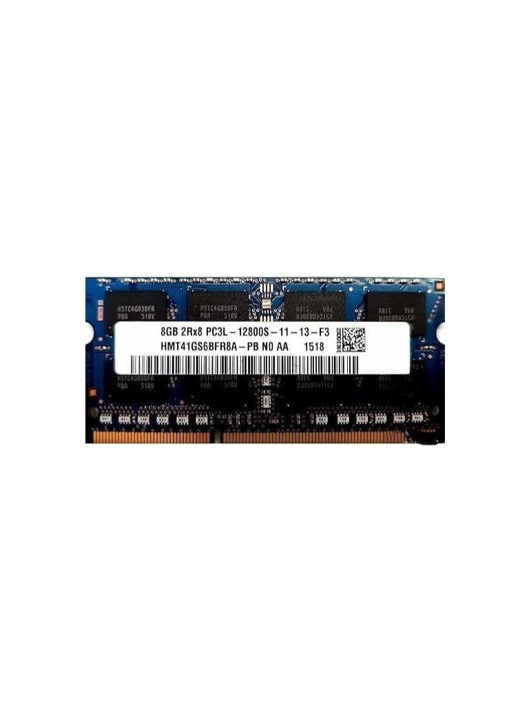 8GB  1600MHz Laptop RAM – 2Rx8 PC3L-12800S SODIMM Memory Module - Image 1