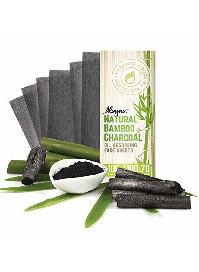 Dreamlover Oil Blotting Sheets for Face Natural Bamboo Charcoal Blotting Paper for Oily Skin Oil Absorbing Tissues Beauty Blotters Remove Excess Shine Organic Blot Papers For Facial Make Up & Skin Care 6 Pack  - Image 2