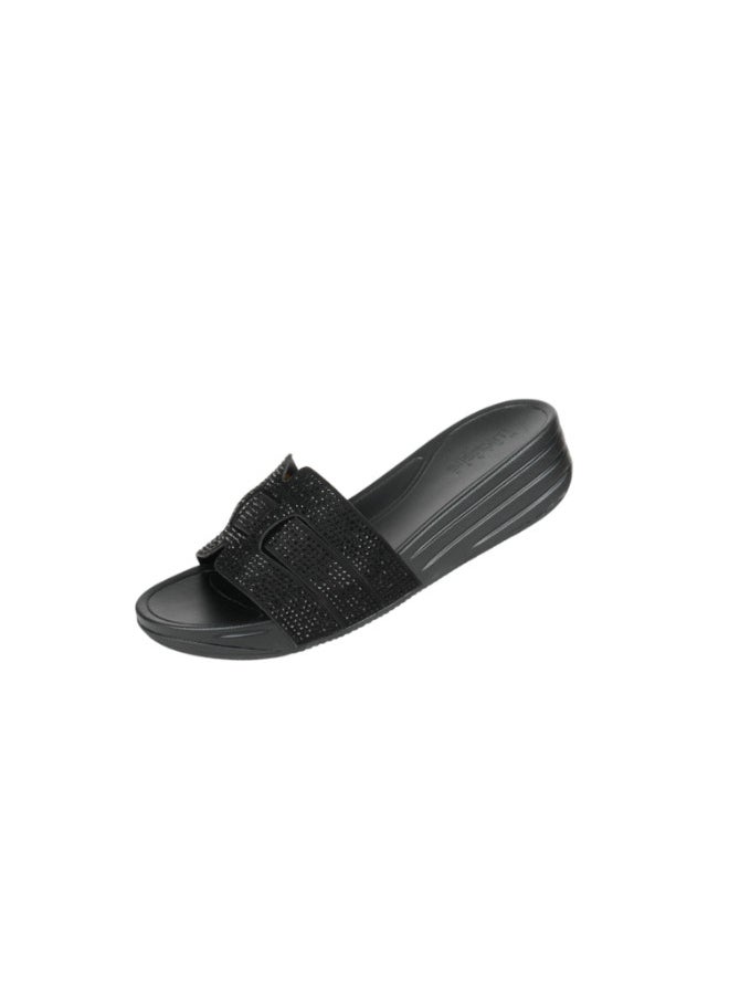 Michelle Morgan - 092-3022 Michelle Morgan Ladies Casual Sandals 414RJ901 Black - Image 1