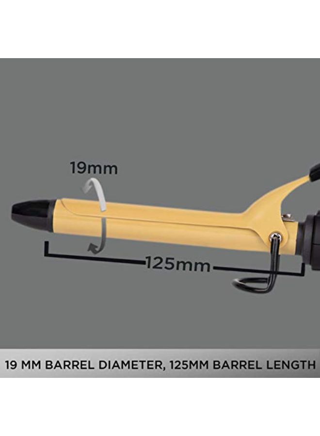 Vega Ease Curl 19 Mm Barrel Hair Curler With Ceramic Coated Plates, (Vhch-01), Beige - Image 5