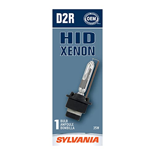 SYLVANIA - D2R Basic HID (High Intensity Discharge) Headlight Bulb - High Performance Bright, White, and Durable Lamp (Contains 1 Bulb) - Image 1