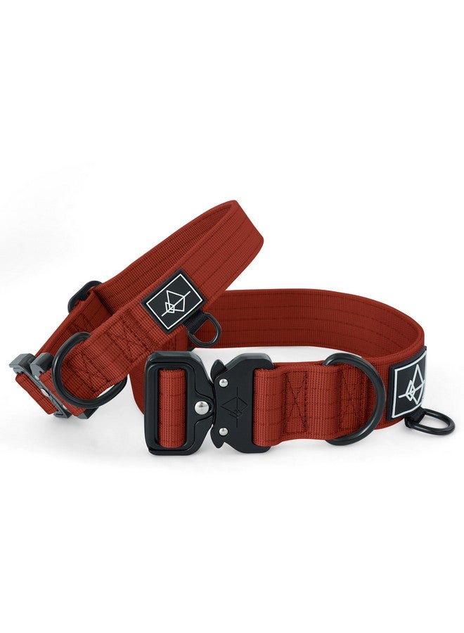 Roam Made to ROAM Premium Dog Collar - Adjustable Heavy Duty Nylon Collar with Quick-Release Metal Buckle (Texas Flair, Classic Size 3) - Image 2