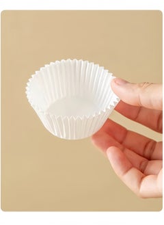 Generic 100 Pcs Baking Cup Set White 1.37inch  - Image 3