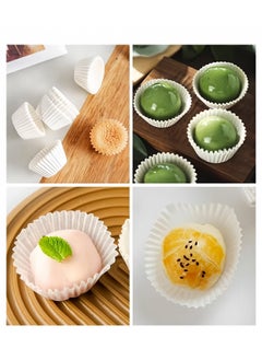 Generic 100 Pcs Baking Cup Set White 1.37inch  - Image 5