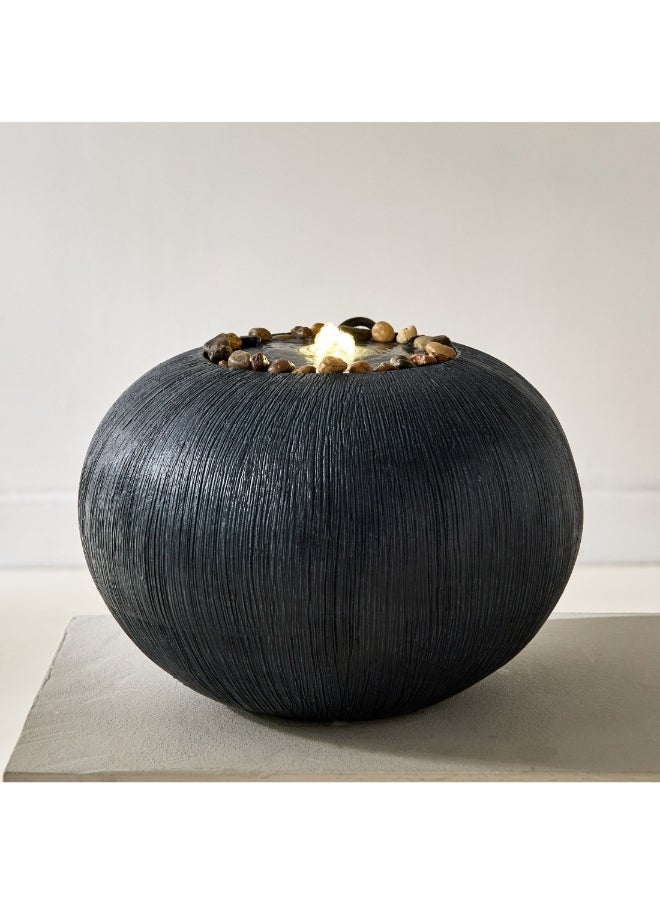 Home Box Adele Modern Stone Fountain With Led 20 X 30 X 30 Cm  - Image 2