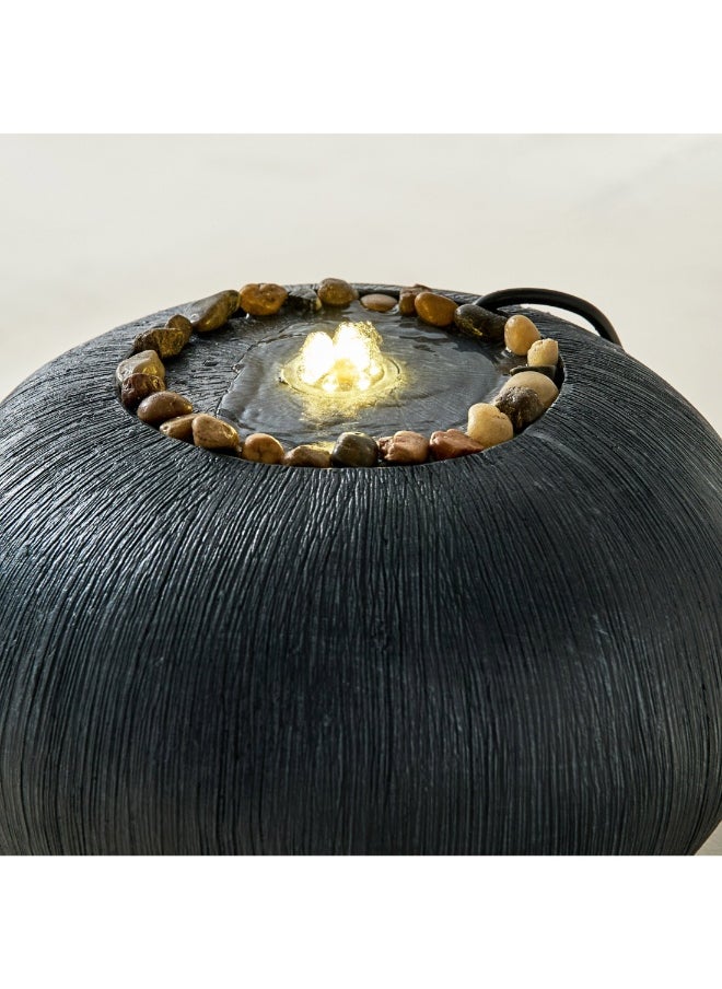 Home Box Adele Modern Stone Fountain With Led 20 X 30 X 30 Cm  - Image 4
