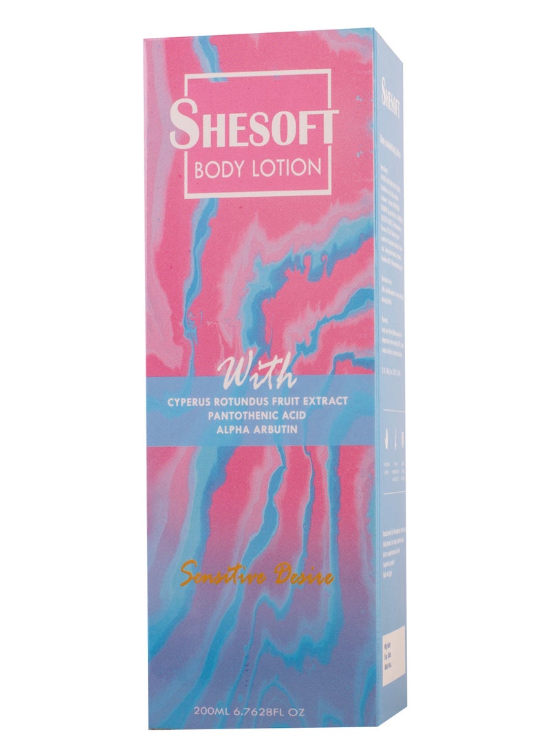 Shesoft Boady Lotion "Sensitive Desire" - pzsku/Z22254E8E489D0DAB7704Z/45/_/1735478131/127a2f81-e15c-4fde-b257-f8515fc52cd3