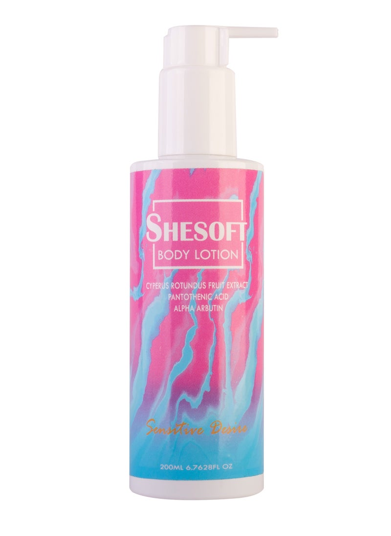 Shesoft Boady Lotion "Sensitive Desire" - pzsku/Z22254E8E489D0DAB7704Z/45/_/1735478242/96d5c236-df0b-401d-b925-c98cb9541eb9
