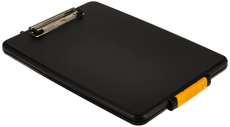 Dexas Slimcase Storage Clipboard, Black - Image 3