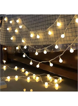 Xspring Globe String Lights, 10M Outdoor Round Globe Ball String Lights Battery Operated No Remote Fairy Lights, Warm White Globe Fairy Lights Sky Lamp for Bedroom, Classroom, Garden, Party - pzsku/Z222596746B384AD0CCD7Z/45/1747772283/28f4a862-96f9-40d3-9f40-ae7bf685d51c