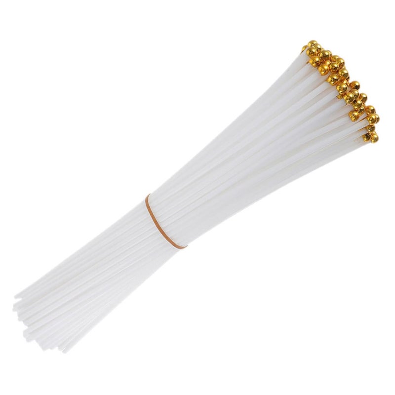 120 Pcs Multi Use Plastic Flag Poles Sturdy Lightweight Sticks For Party Sports Events - Image 2