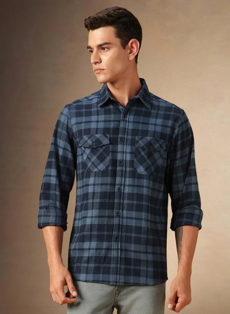 Dennis Lingo Navy Shirt For Men For Men