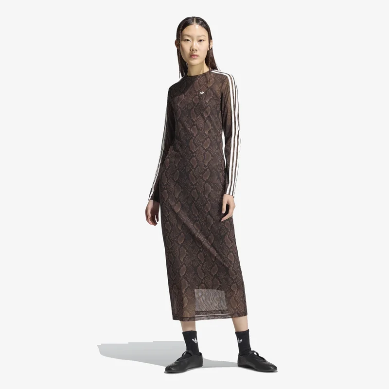 Adidas Originals  SNAKE PRINT MAXI DRESS for Women | Best Price UAE