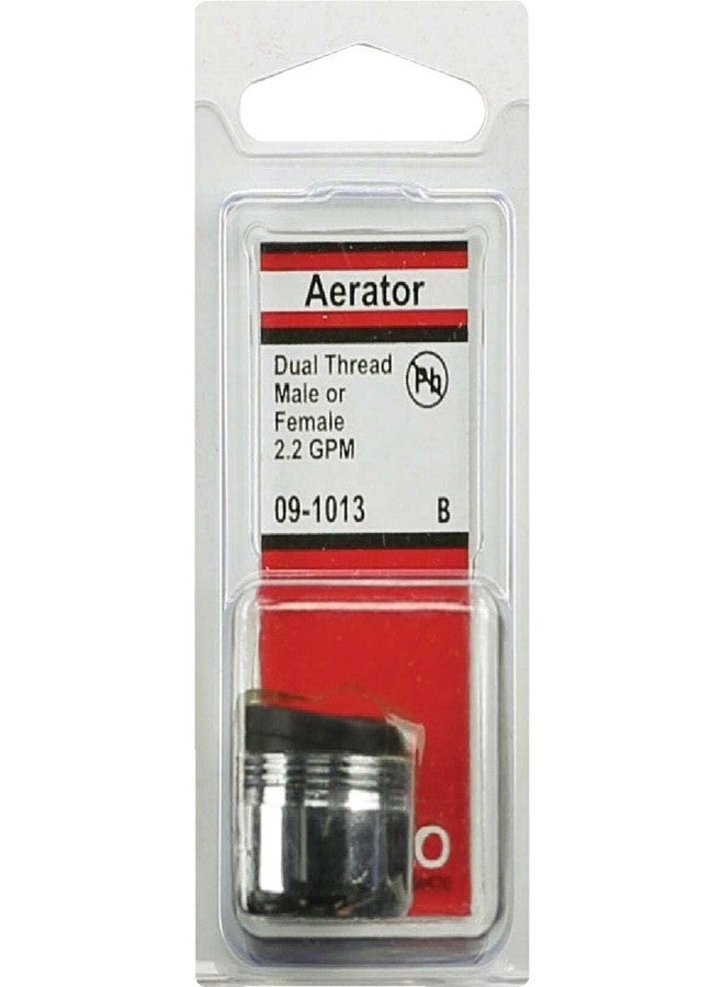 LASCO 09-1013 Chrome Plated 2.2 GPM Dual Thread Aerator - Image 2