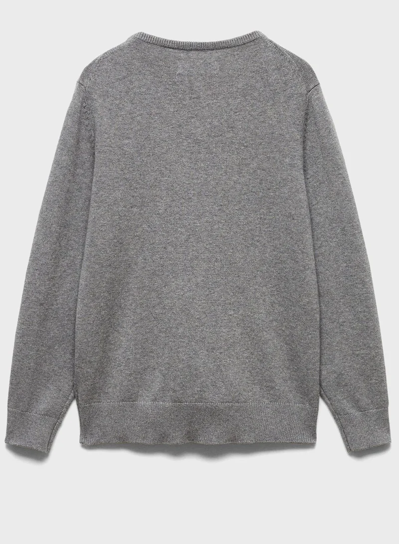 Mango Kids Essential Sweater