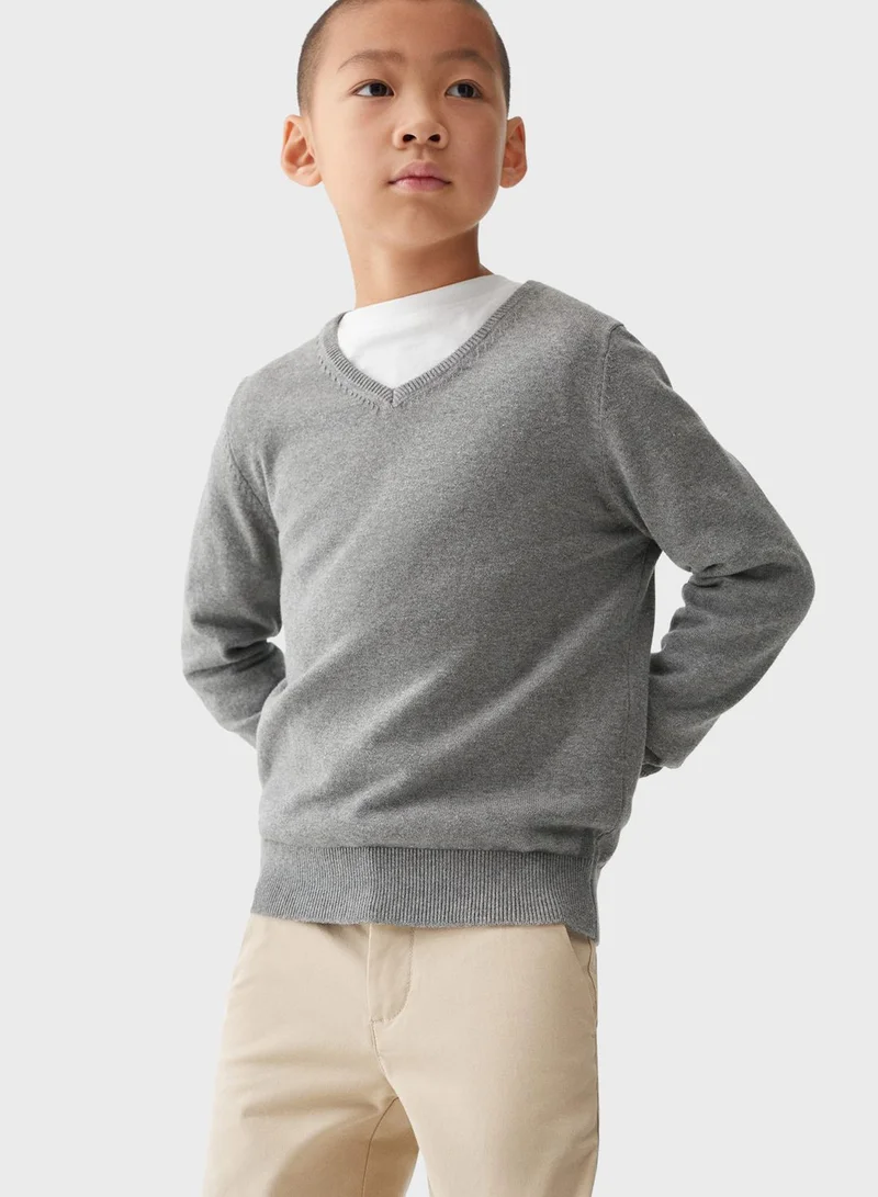 Mango  Kids Essential Sweater for Men | Best Price UAE