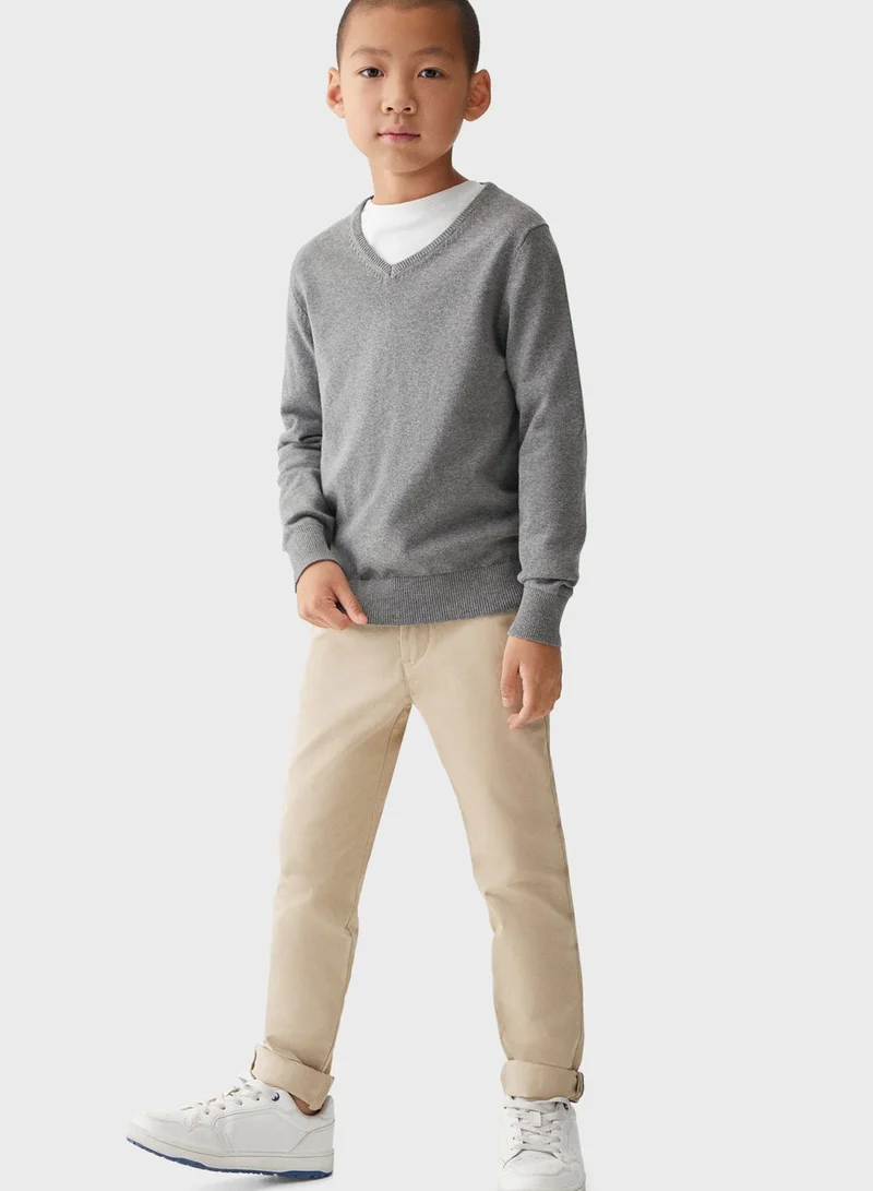 Mango  Kids Essential Sweater for Men | Best Price UAE
