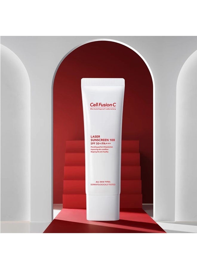 سيل فيوجن سي ليزر واقية من الشمس 100 SPF50 + السلطة الفلسطينية + + ، لجميع أنواع البشرة - Image 2