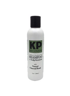 Ovante KP Regimen Keratosis Pilaris Shampoo With Charcoal Beads and Tea Tree Oil For Soothing and Healing Itchy, Keratosis Prone Scalp - 6.0 OZ 