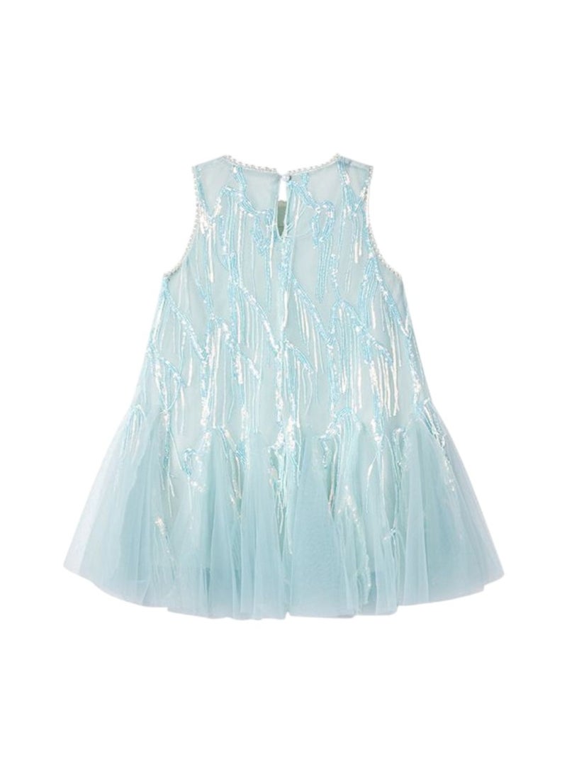 D'Daniela Sequin Tulle Party Dress - Image 2