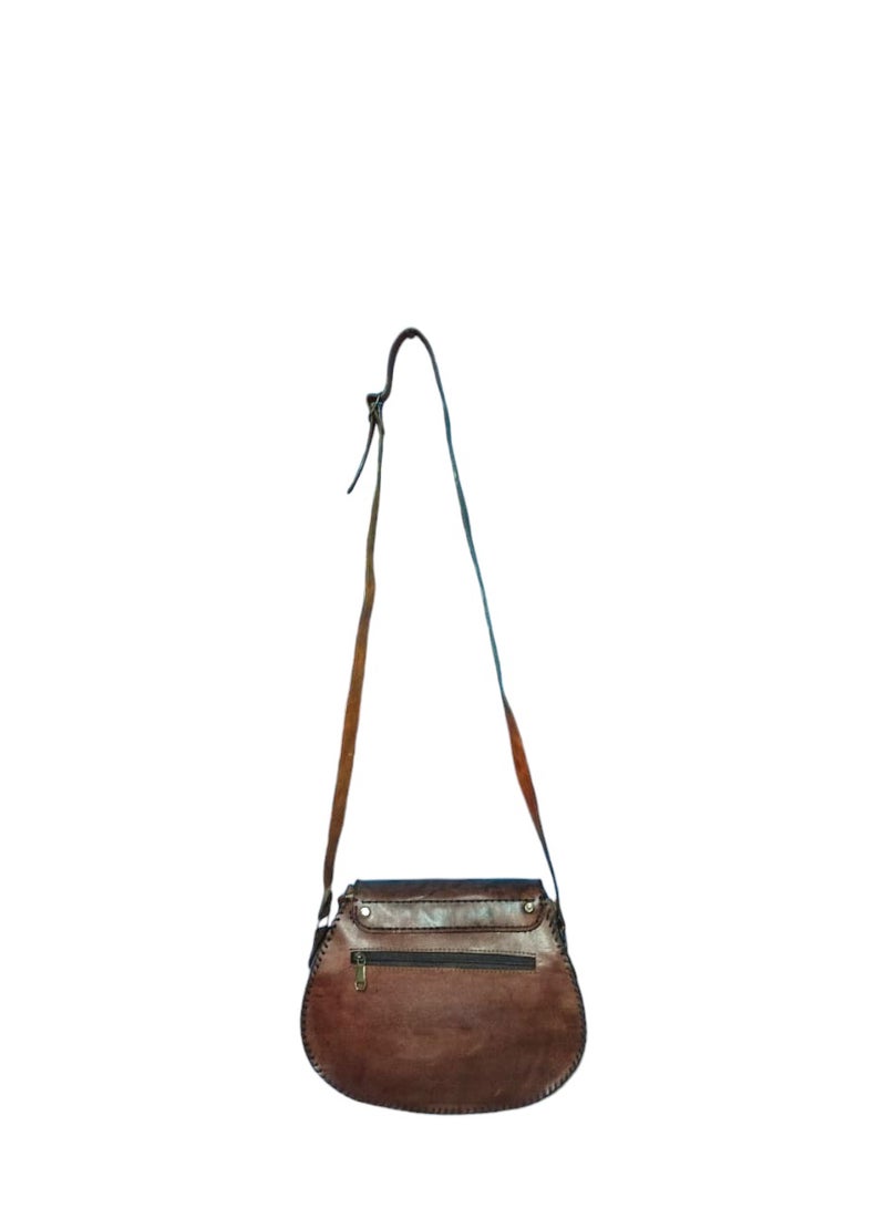 Sheer Fashionable Leather Crossbody Bag  - Image 2