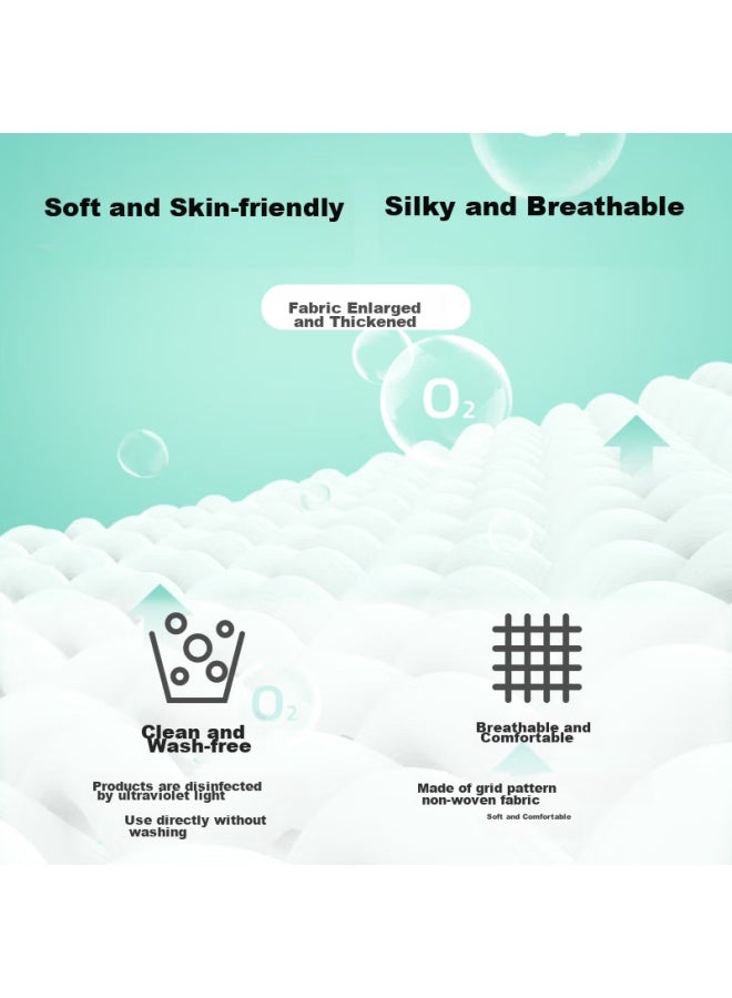 NOLANSEND Nuolansendi Disposable Bath Towels, Vacuum Non-compressed, Thickened Non-woven Fabric, For Hotels And Inns, Bath Towels, 3-pack - Image 4