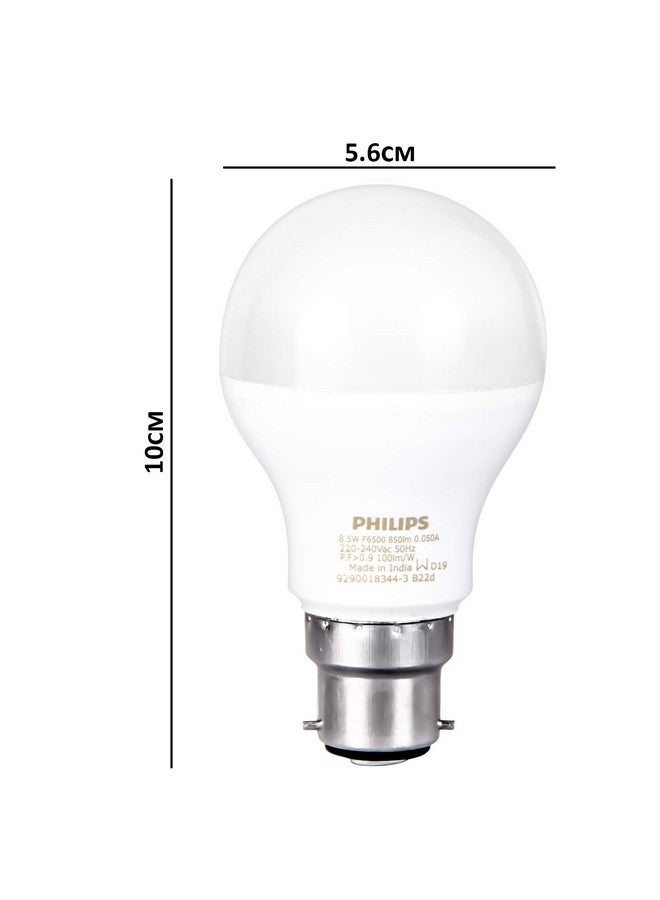 Philips Philips Ace Saver 8.5W B22 LED Bulb, Crystal White, Pack of 6 - Image 3