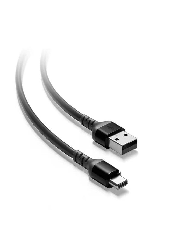 LZYDD USB-A to USB-C Charging Cable Compatible with SteelSeries Arctis 7+ / 7P+ / 7X+Nova Pro Gaming Headset, GameDAC Gen 2 Kensington SlimBlade™ Pro Wireless Trackball (Black USB C Port) - Image 2